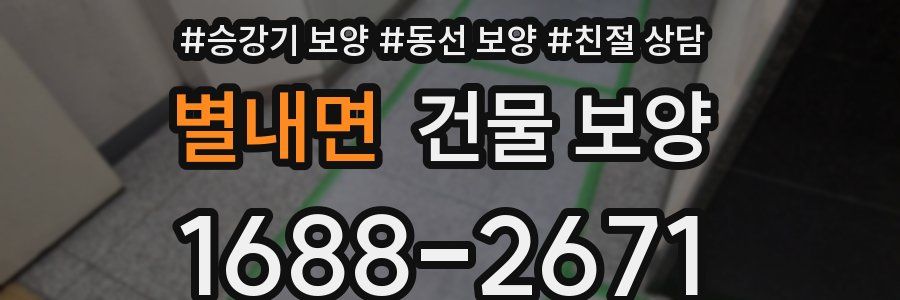 별내면 건물 보양