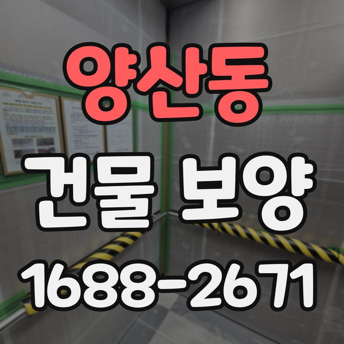 양산동 건물 보양 공정에서 빠지기 쉬운 확인 사항