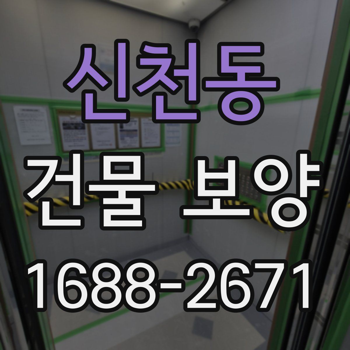 신천동 건물 보양