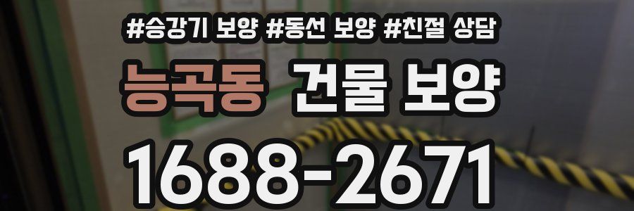 능곡동 건물 보양