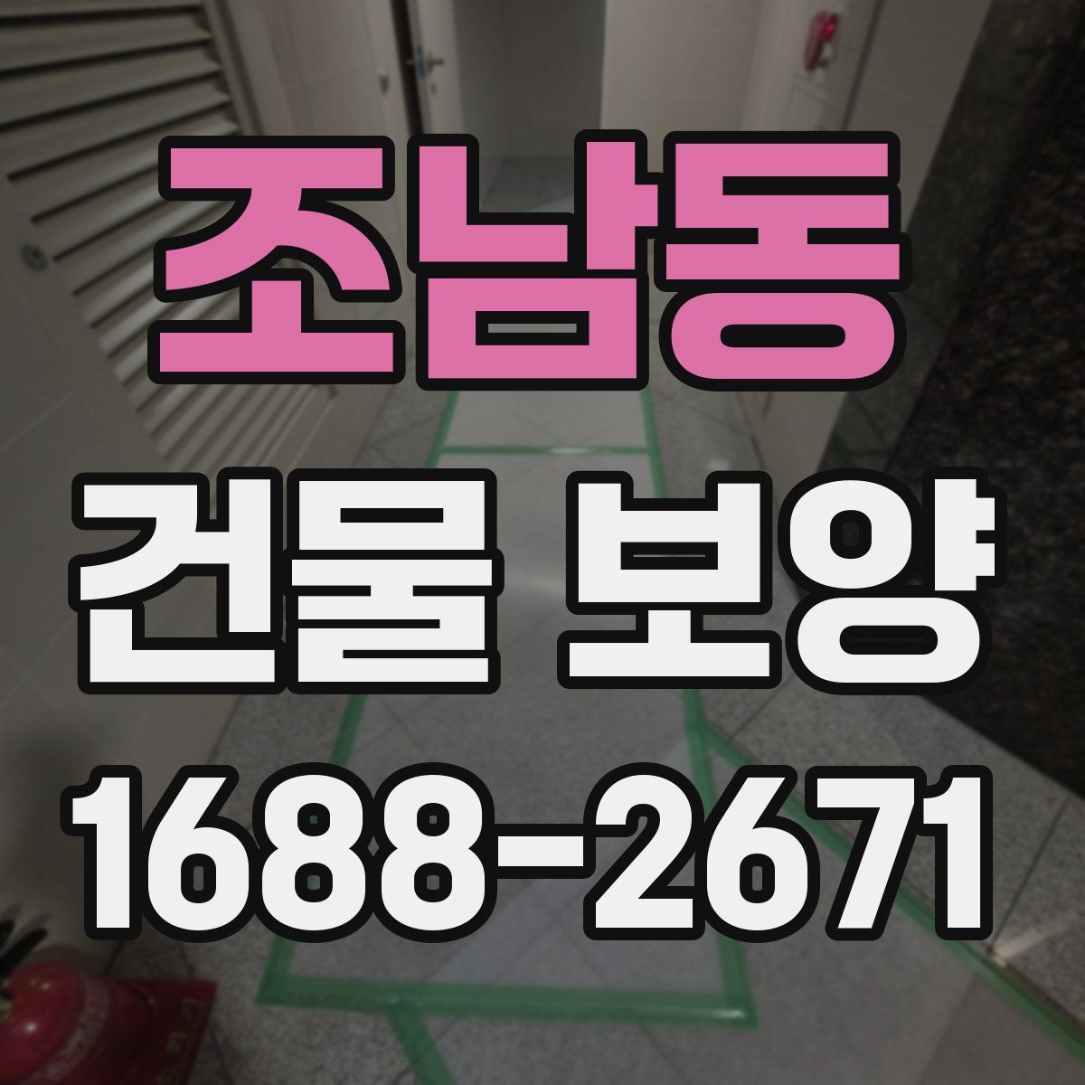 조남동 건물 보양
