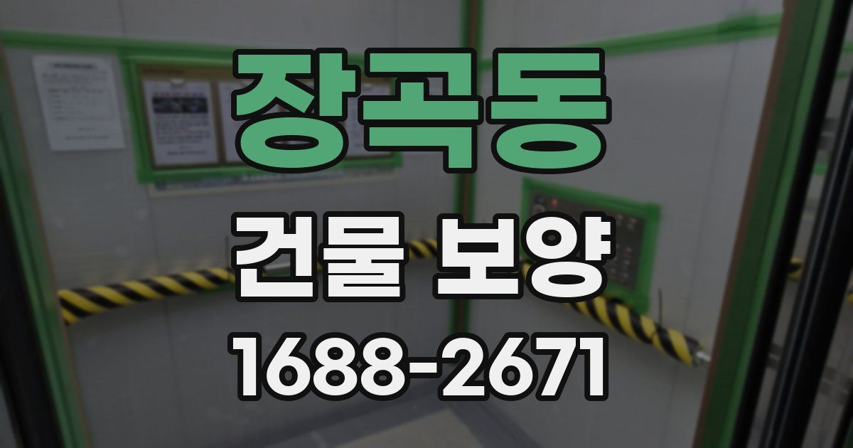 장곡동 건물 보양