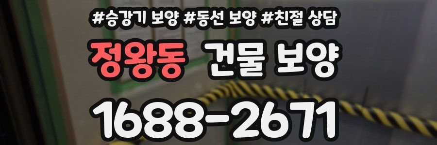 정왕동 건물 보양