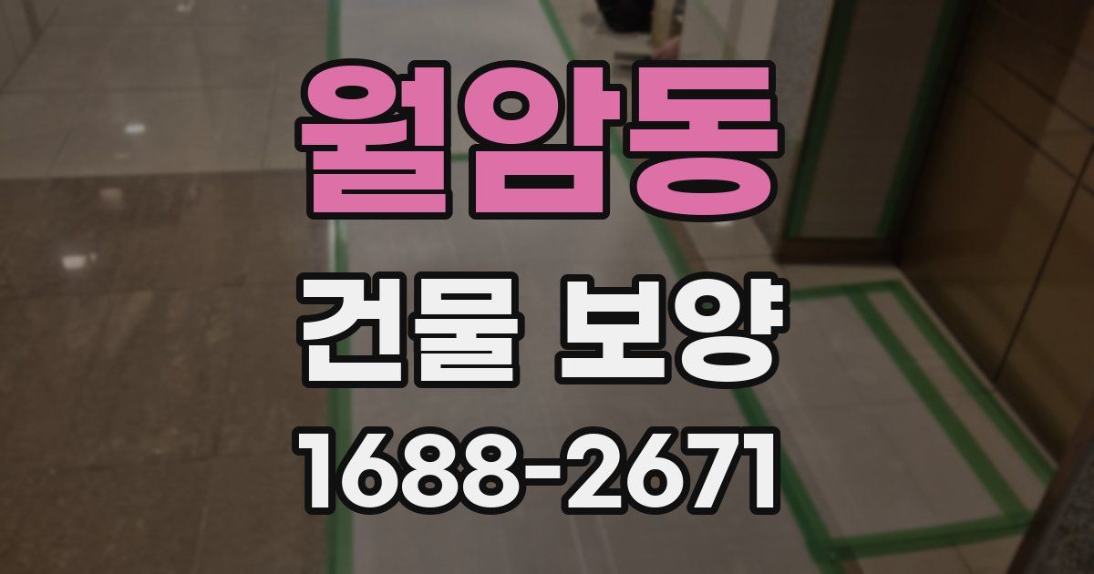 월암동 건물 보양