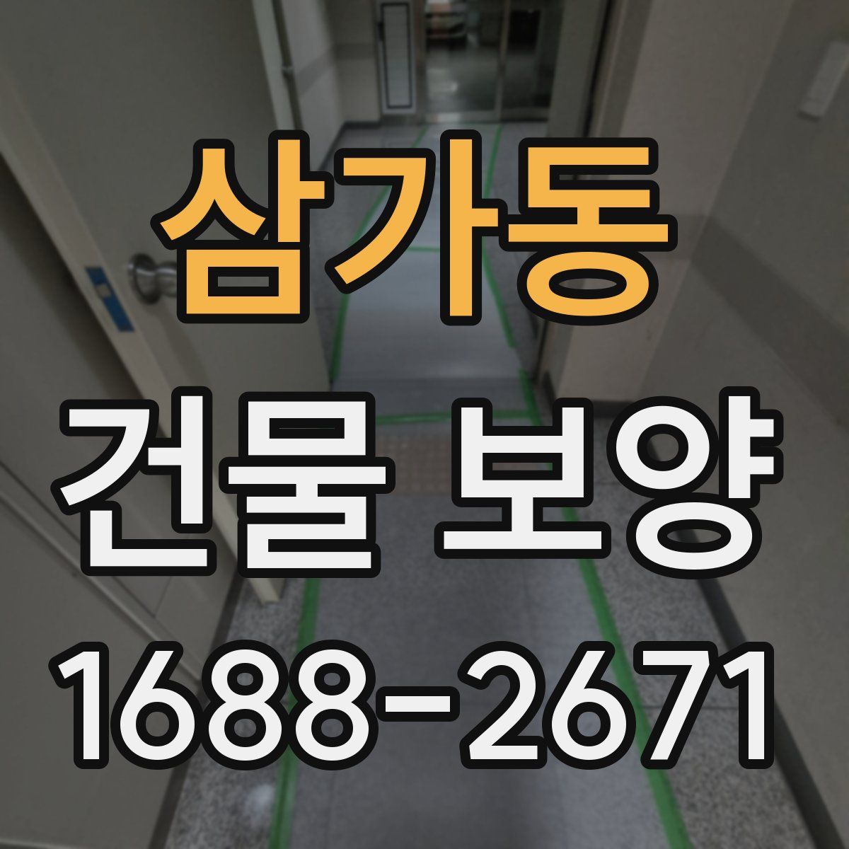 삼가동 건물 보양