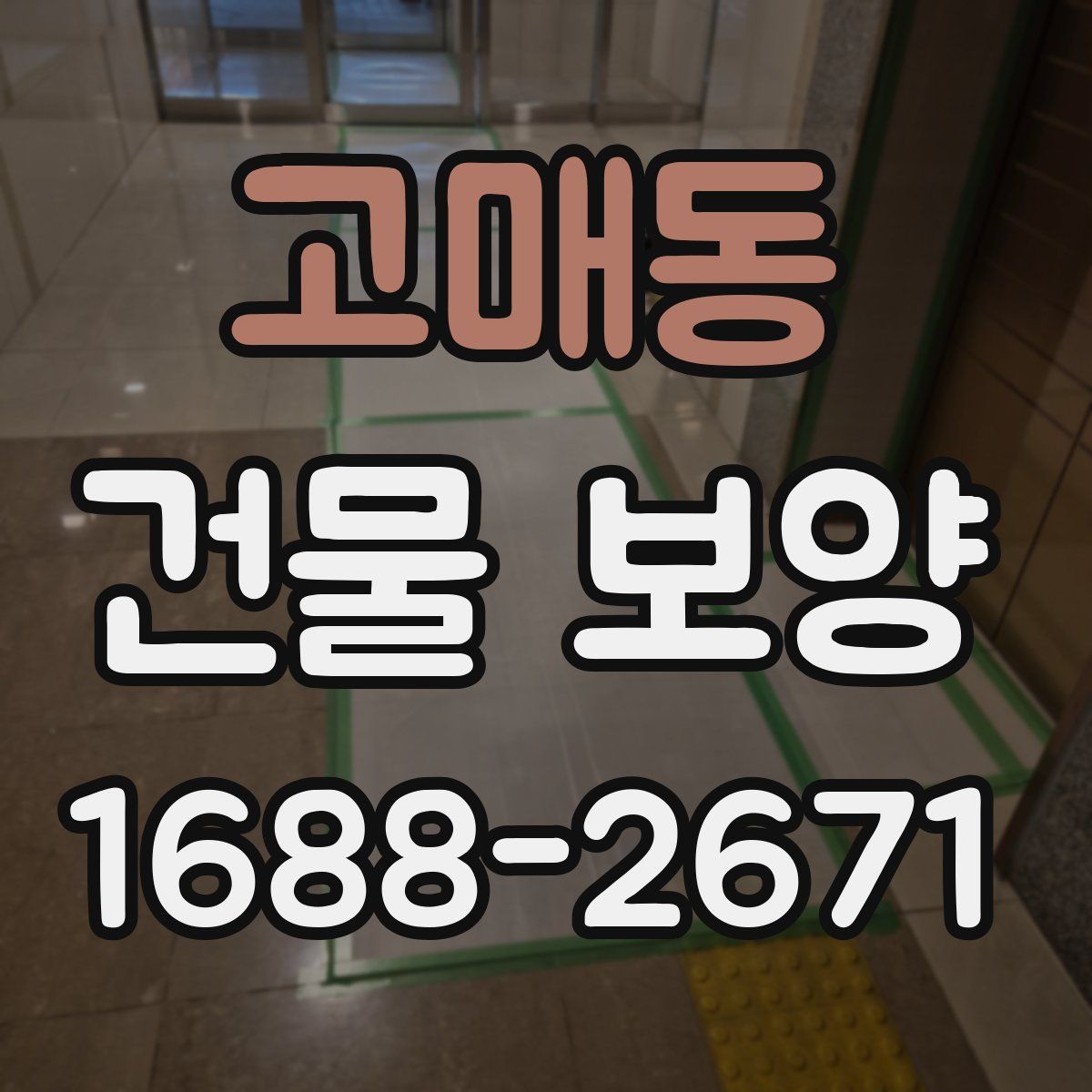 고매동 건물 보양