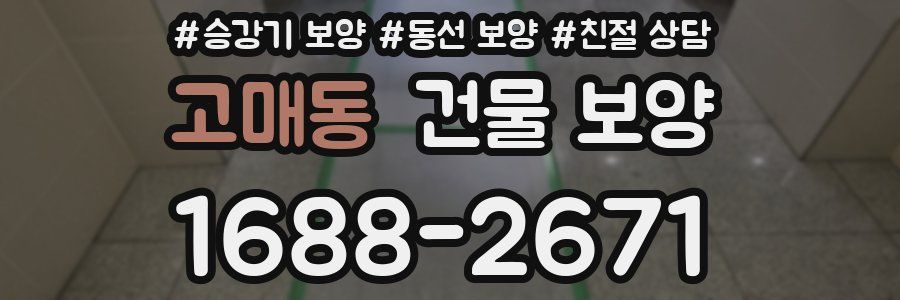 고매동 건물 보양