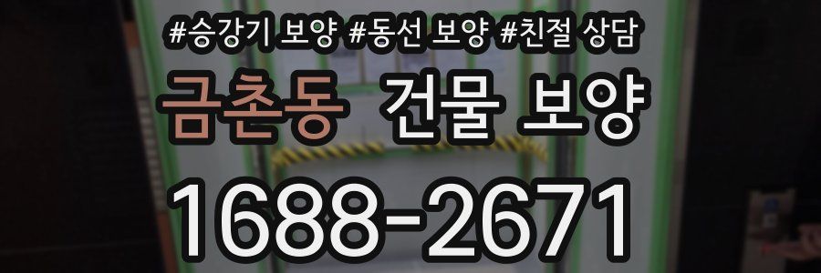 금촌동 건물 보양