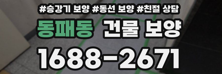 동패동 건물 보양
