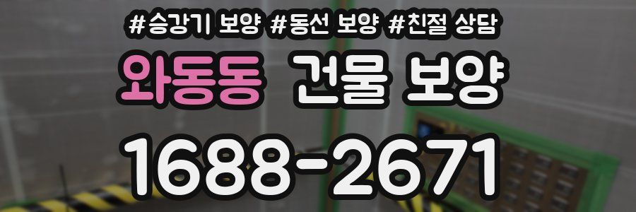 와동동 건물 보양