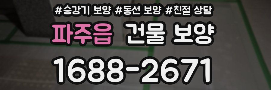 파주읍 건물 보양