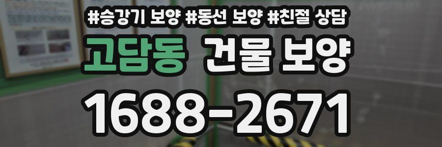 고담동 건물 보양