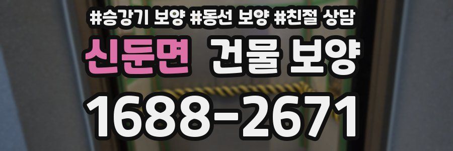신둔면 건물 보양
