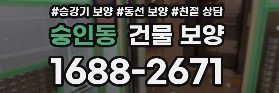 숭인동 건물 보양