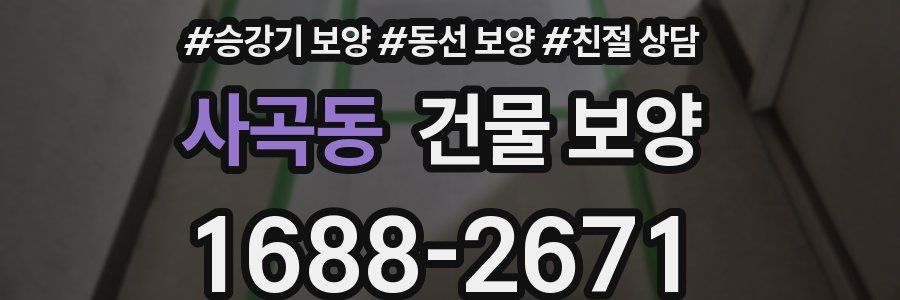 사곡동 건물 보양
