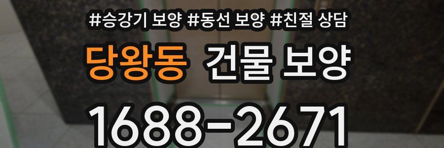 당왕동 건물 보양