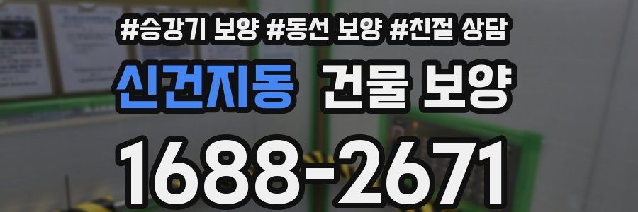 신건지동 건물 보양