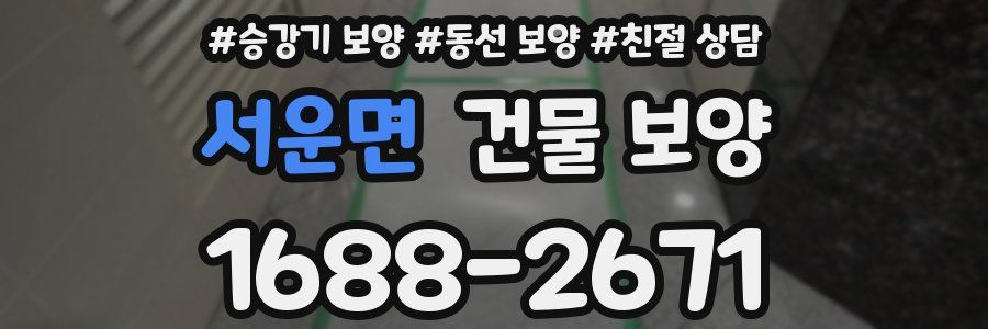 서운면 건물 보양