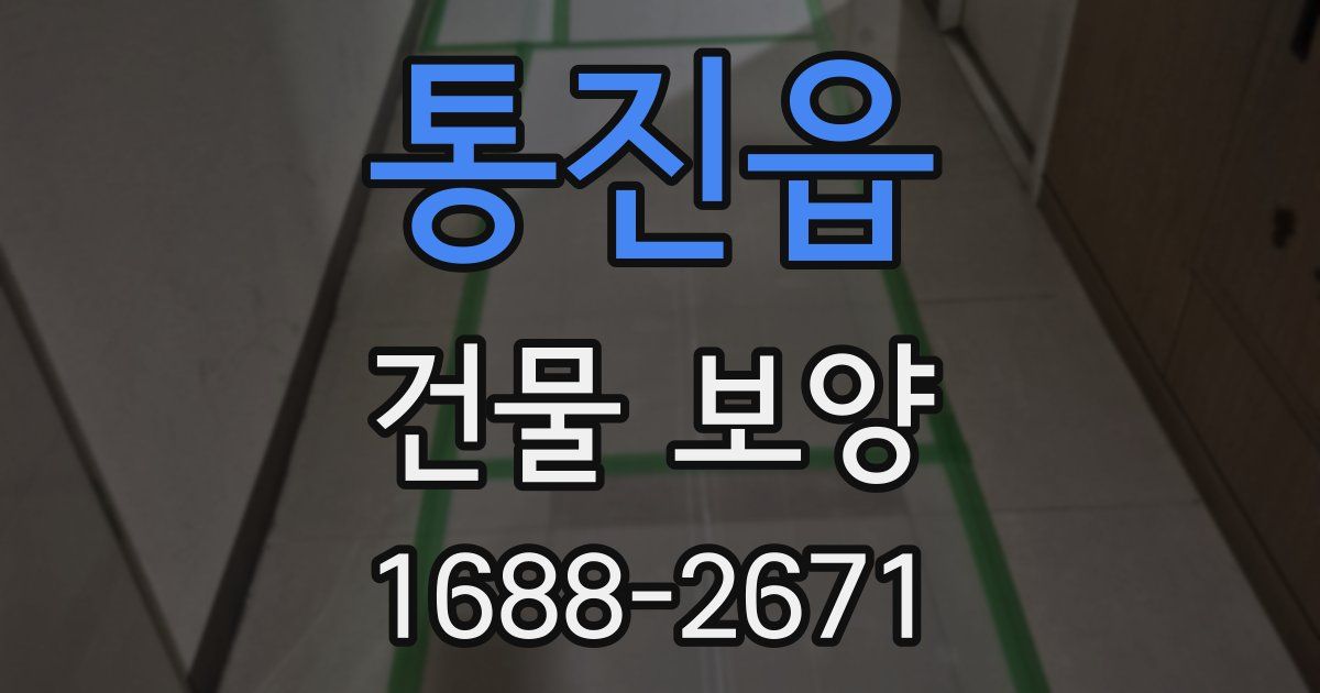 통진읍 건물 보양