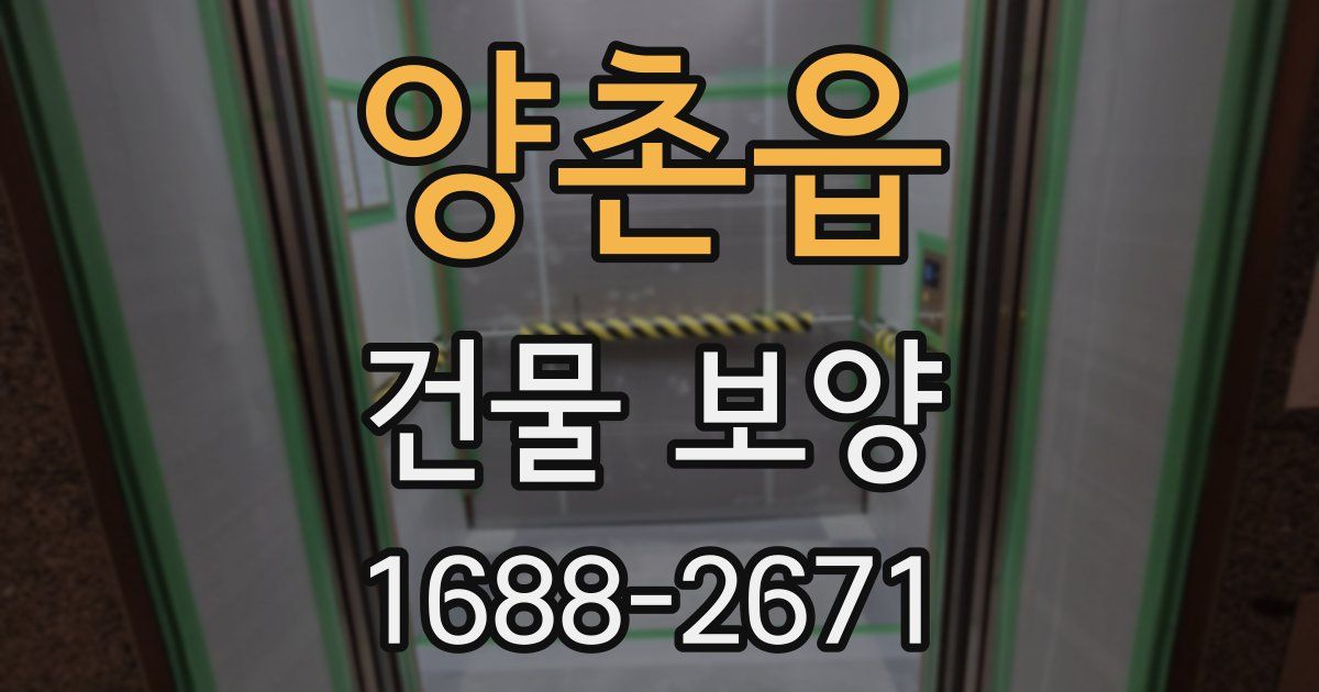 양촌읍 건물 보양