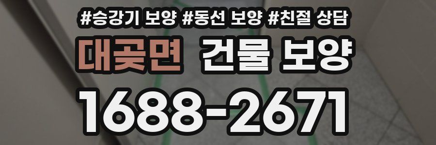 대곶면 건물 보양