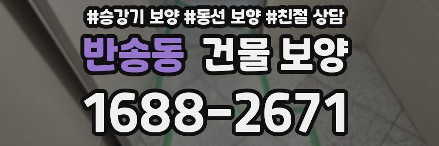 반송동 건물 보양