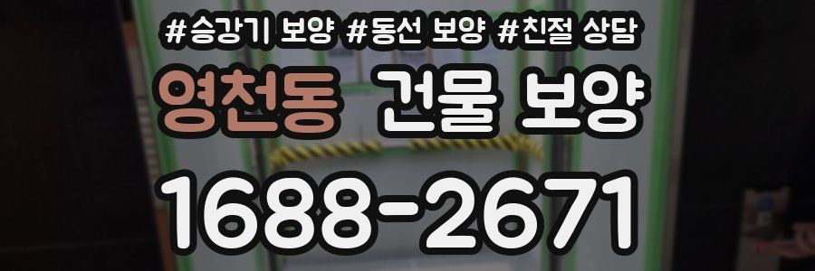 영천동 건물 보양