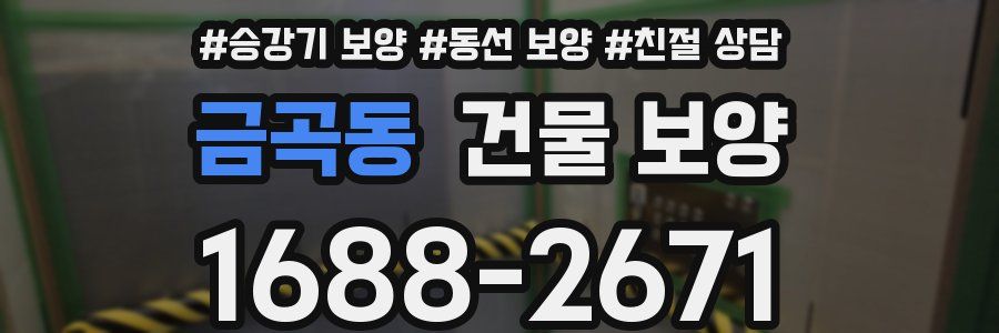 금곡동 건물 보양
