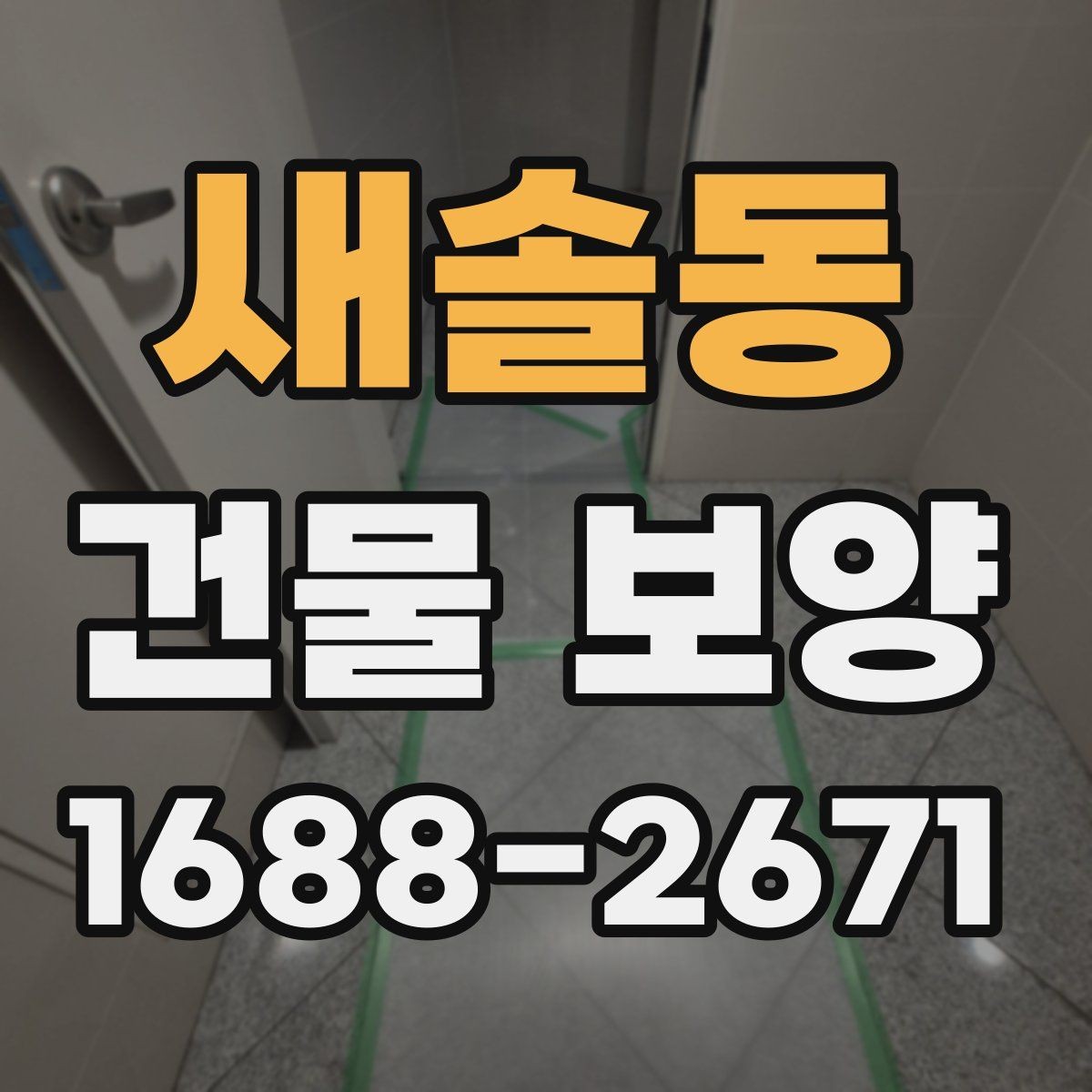 새솔동 건물 보양 공사에서 발생하는 손상 예방법