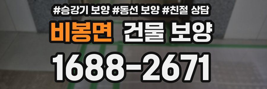 비봉면 건물 보양