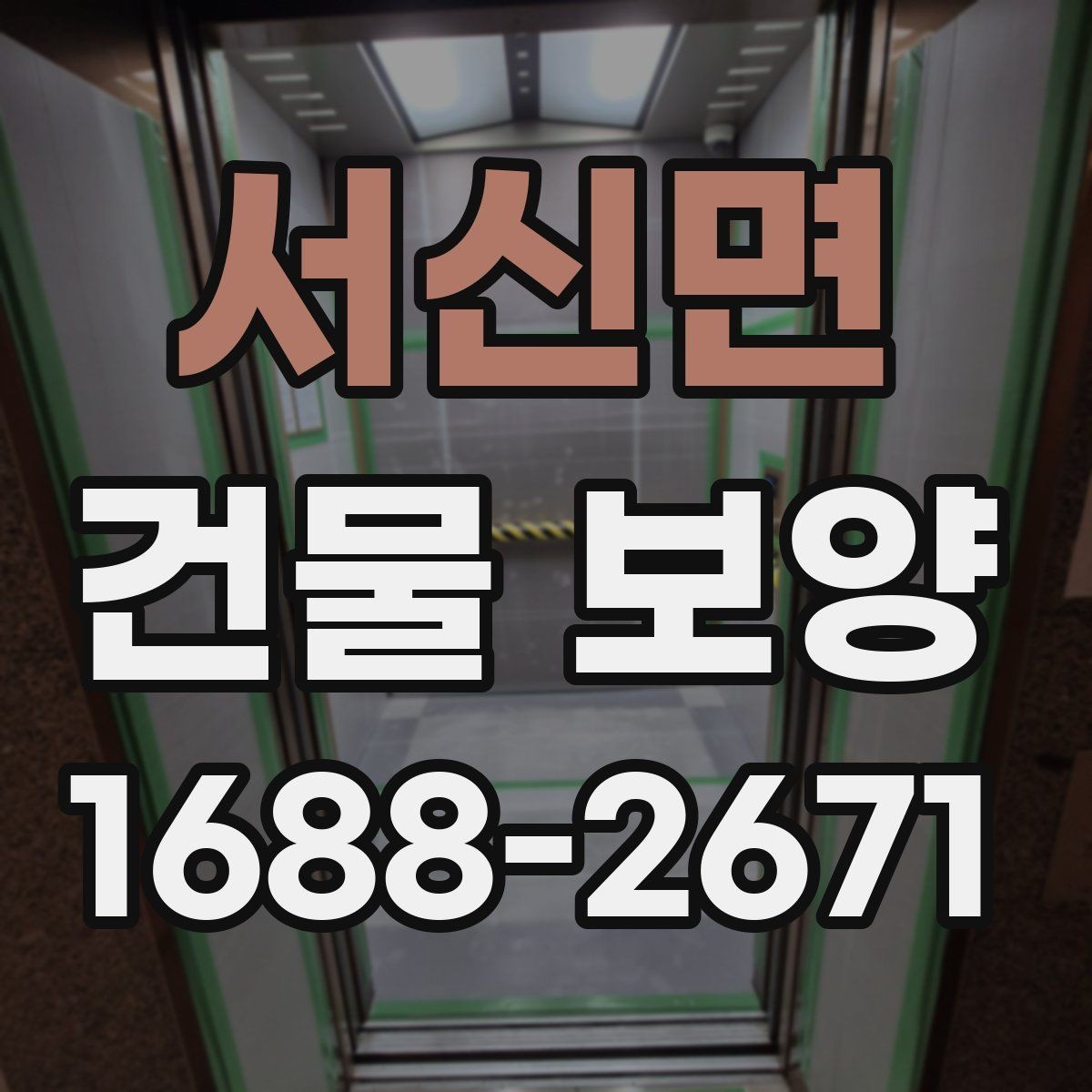 서신면 건물 보양 공정별 역할과 주의사항