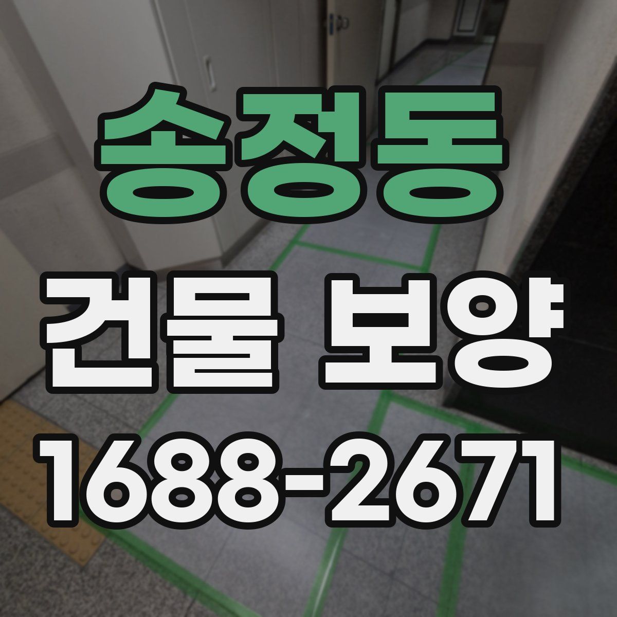 송정동 건물 보양