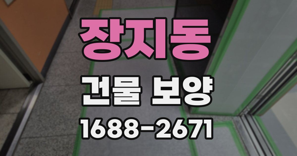 장지동 건물 보양