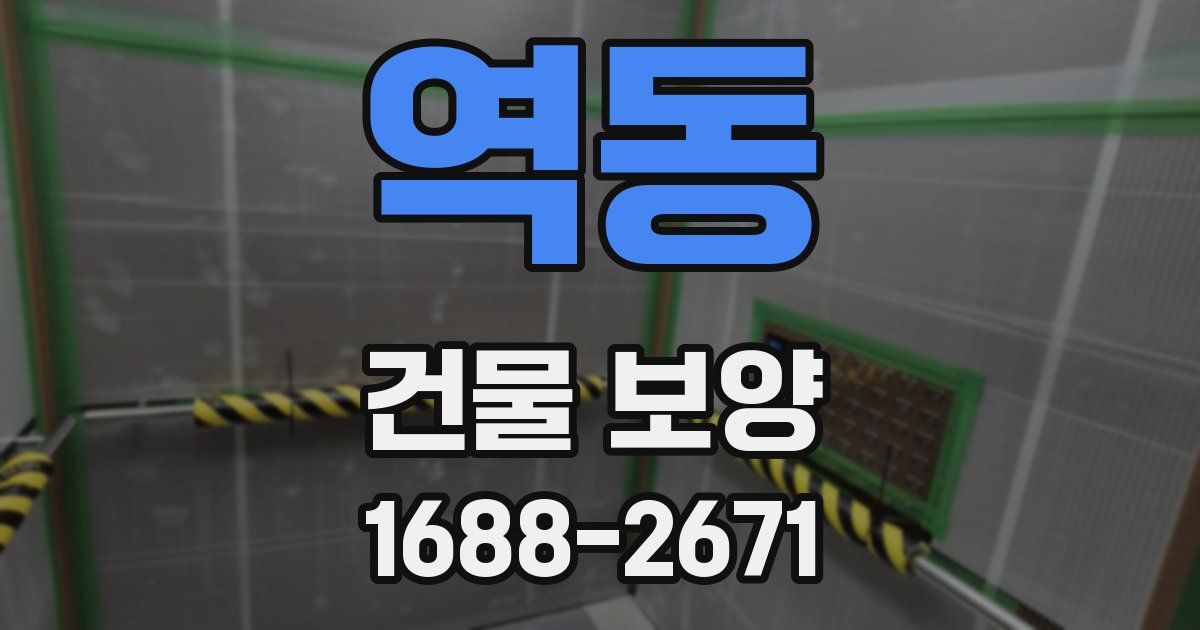 역동 건물 보양