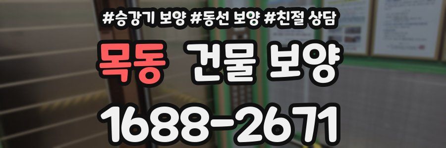 목동 건물 보양
