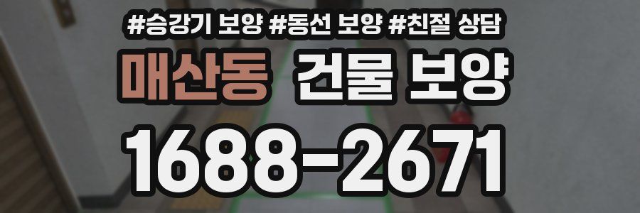 매산동 건물 보양