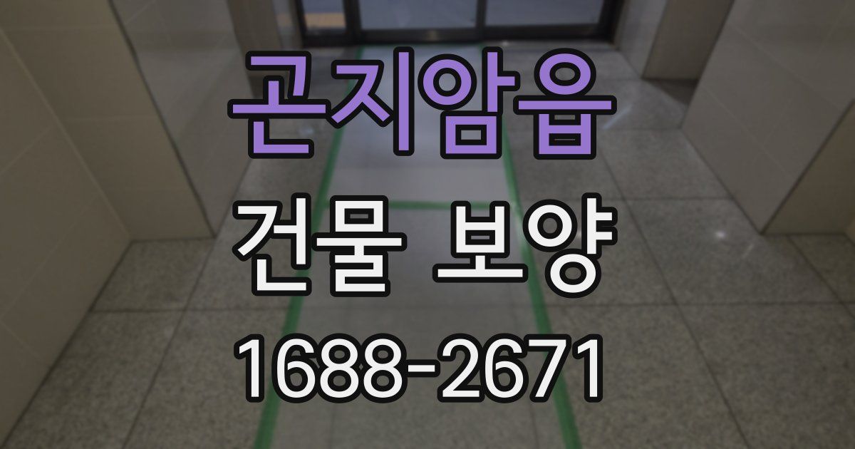 곤지암읍 건물 보양