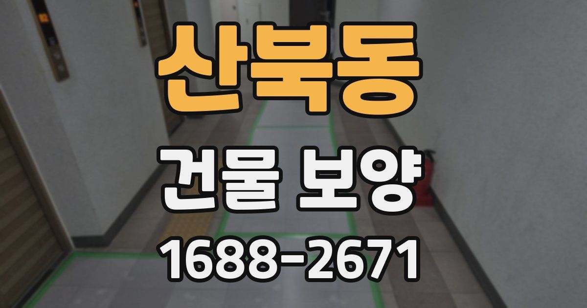 산북동 건물 보양