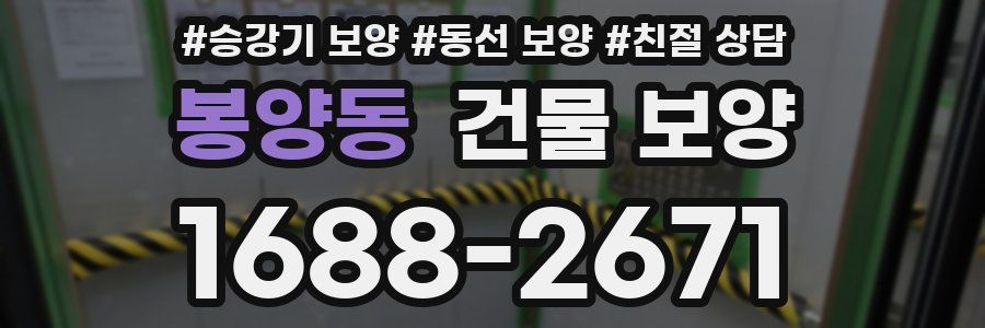 봉양동 건물 보양