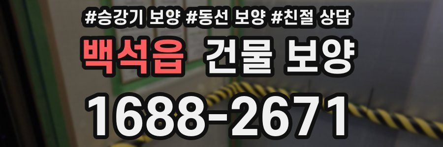 백석읍 건물 보양