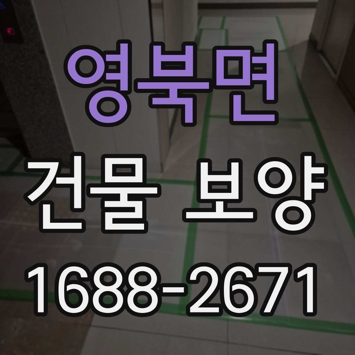 영북면 건물 보양