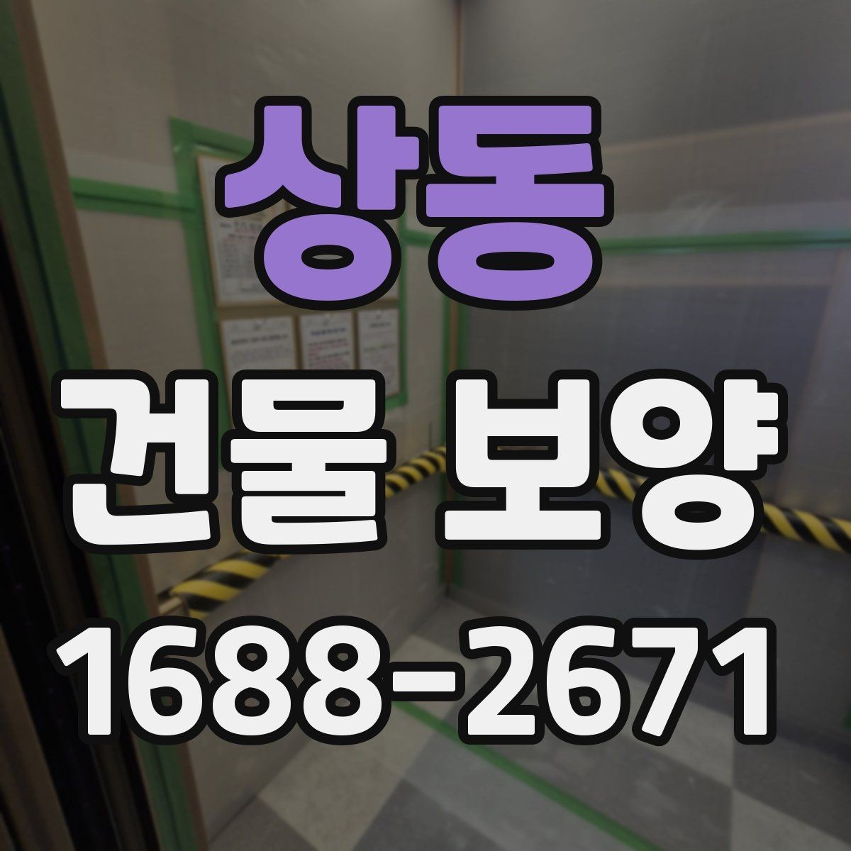 상동 건물 보양 작업의 품질 차이를 만드는 요소