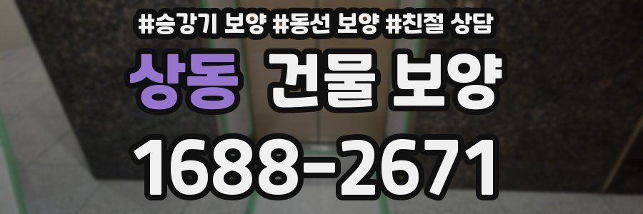 상동 건물 보양