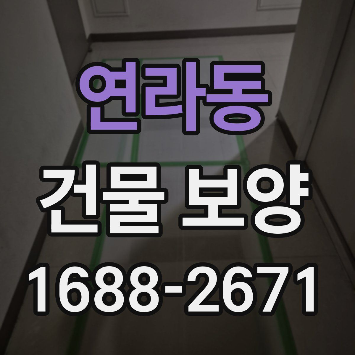 연라동 건물 보양