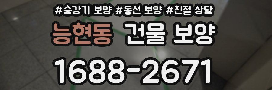 능현동 건물 보양