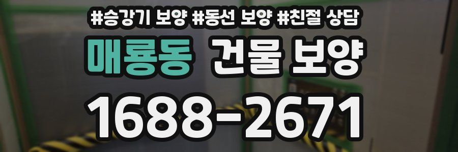 매룡동 건물 보양
