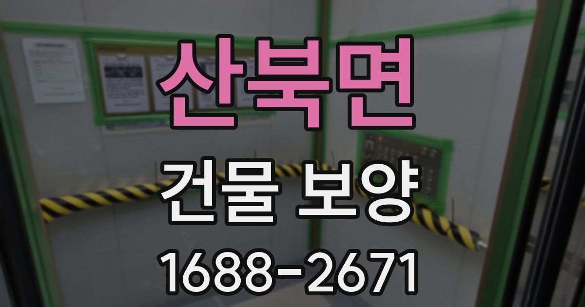 산북면 건물 보양