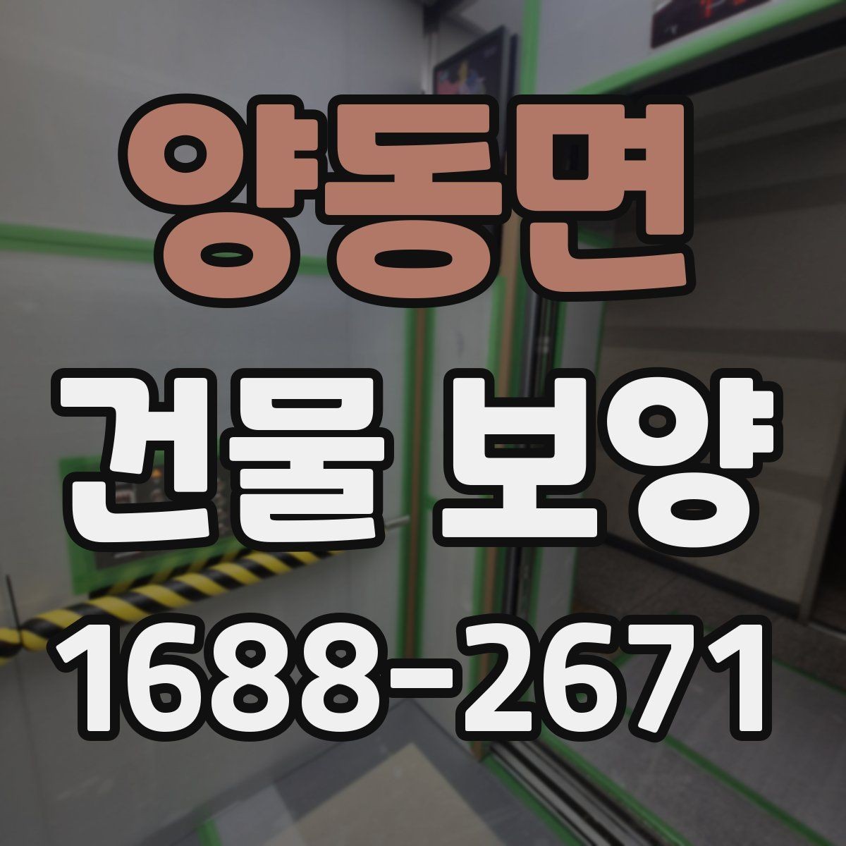 양동면 건물 보양 결과를 안정적으로 유지하는 방법