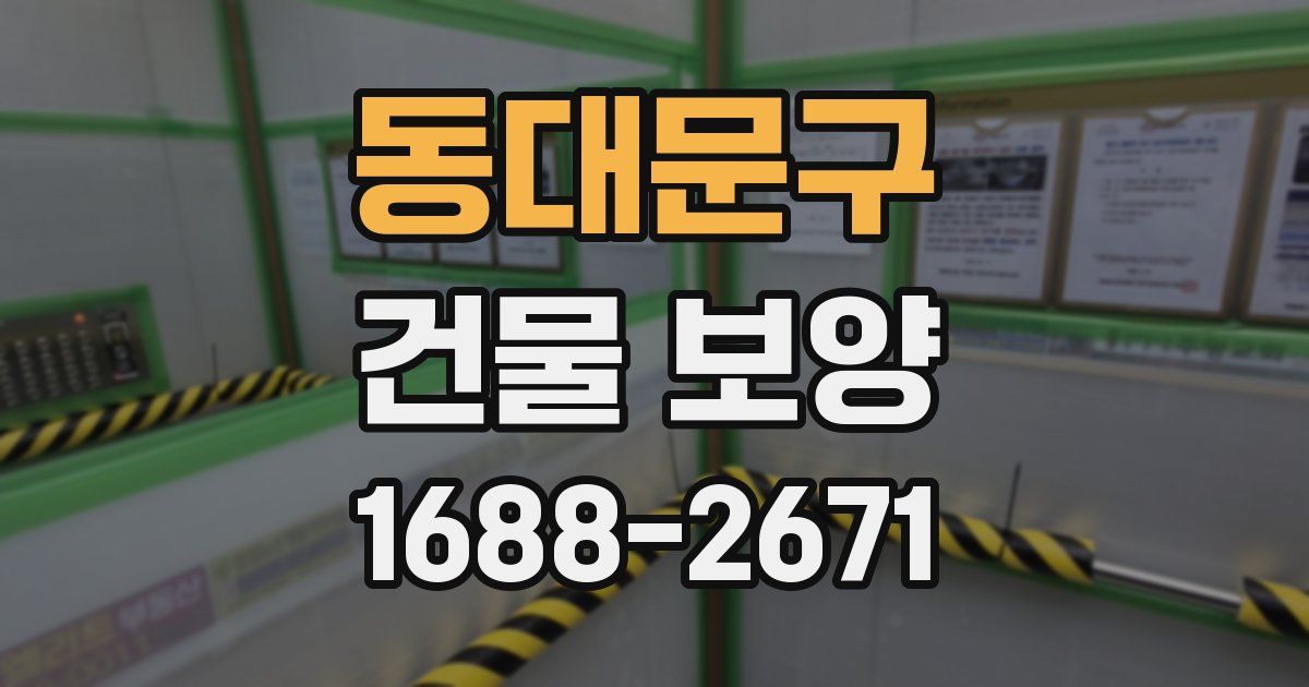 동대문구 건물 보양