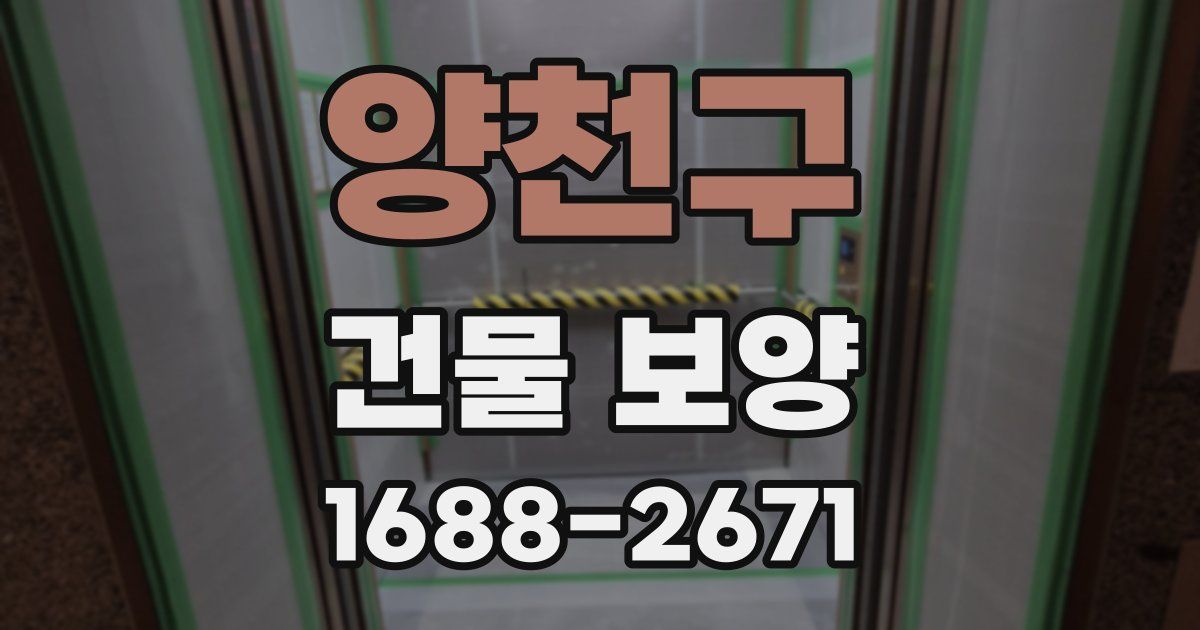양천구 건물 보양